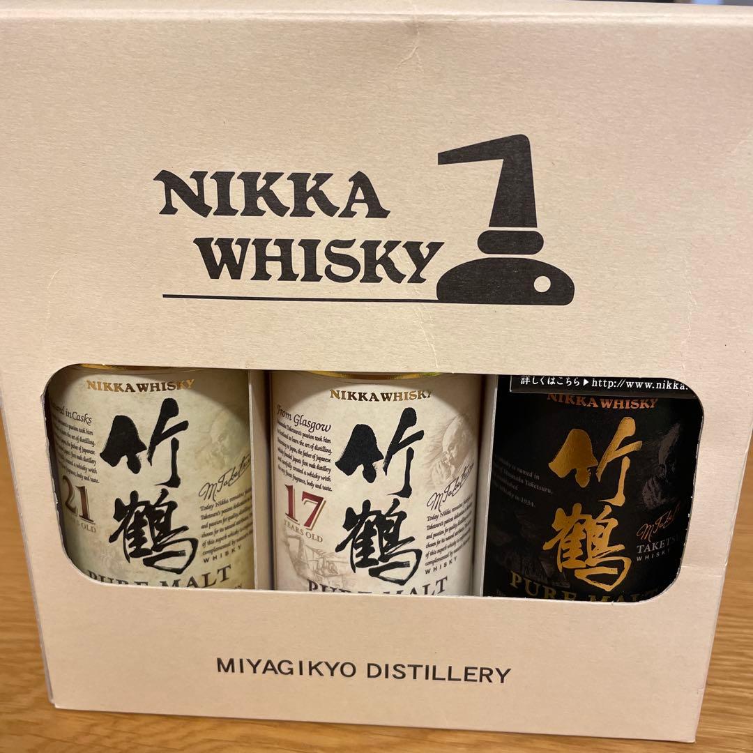 NIKKA WHISKY 竹鶴ウイスキーセット 180ml