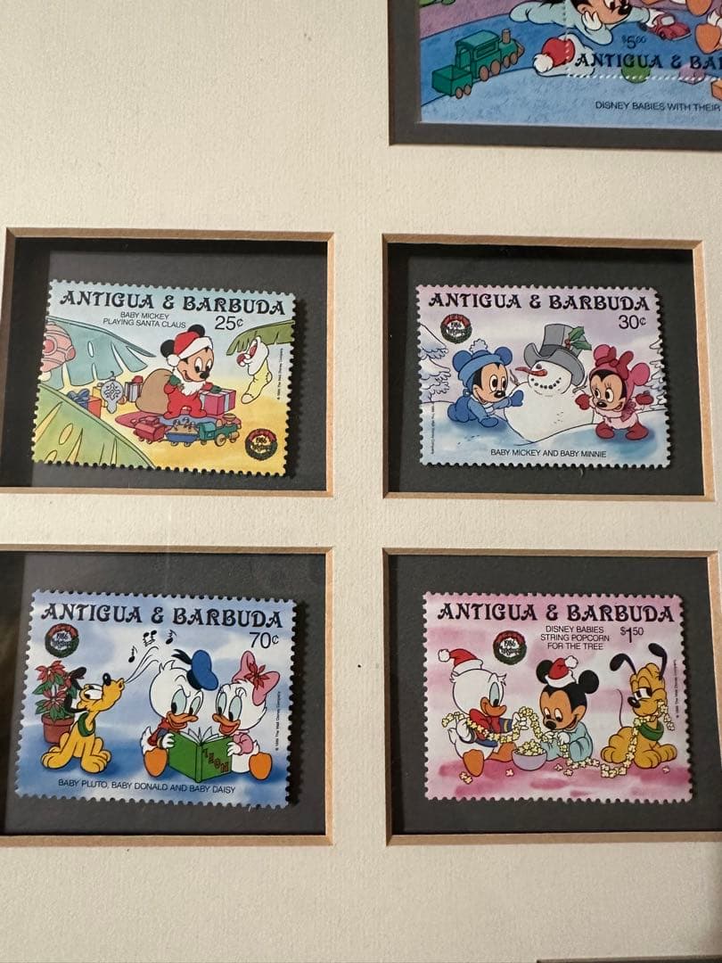 限定品ディズニー☆Authentic Postage Stanp