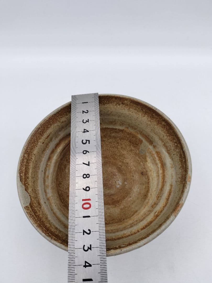 c392　茶碗 出雲楽山焼 10代長岡空處 木箱 茶道具　古物