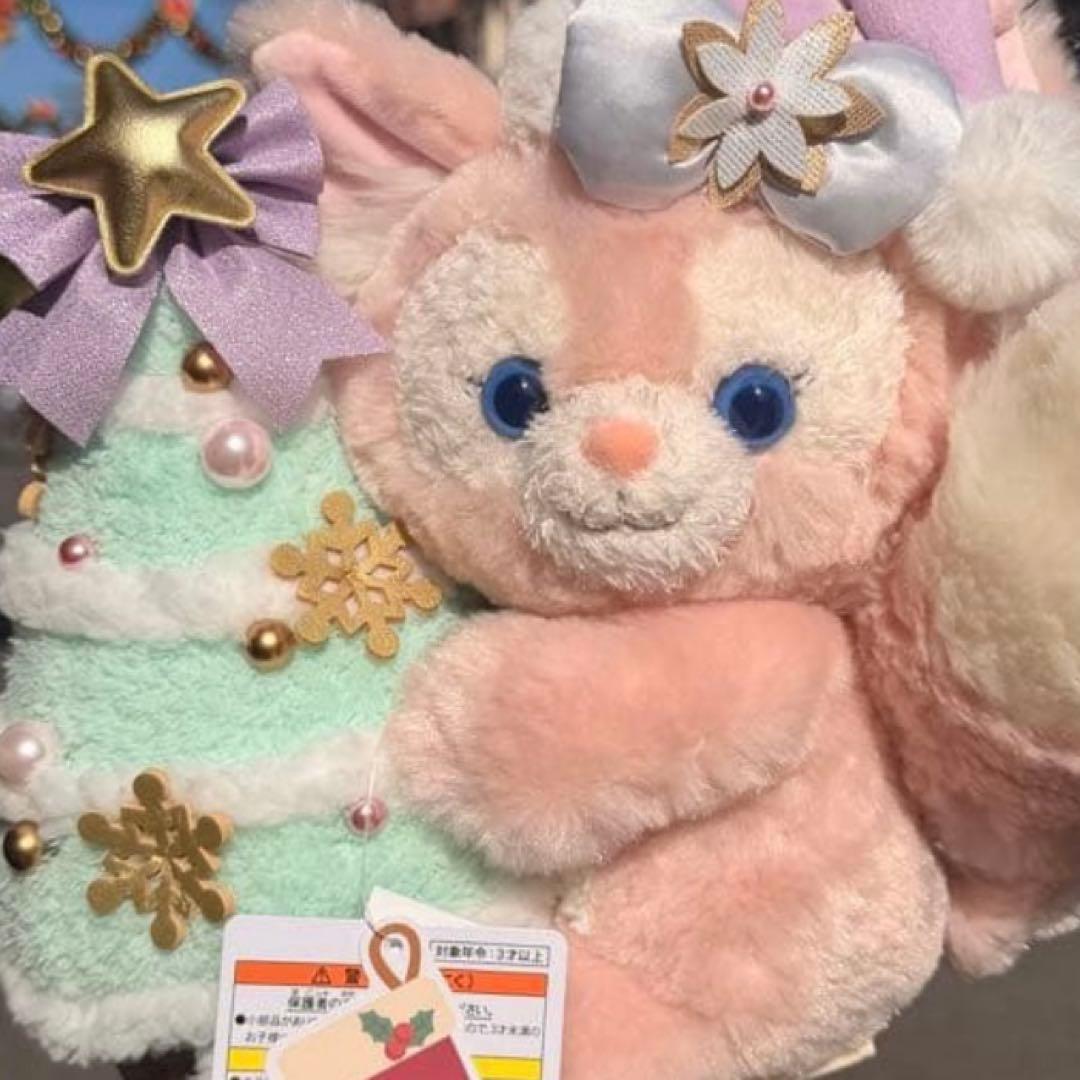 4個セット　リーナベル　ぬいぐるみバッジ クリスマスツリー