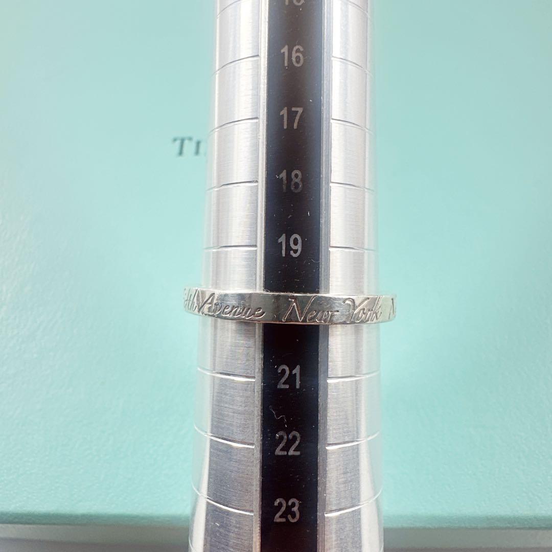 TIFFANY&Co ティファニー リング 指輪 ナロー 20号 希少 即完売