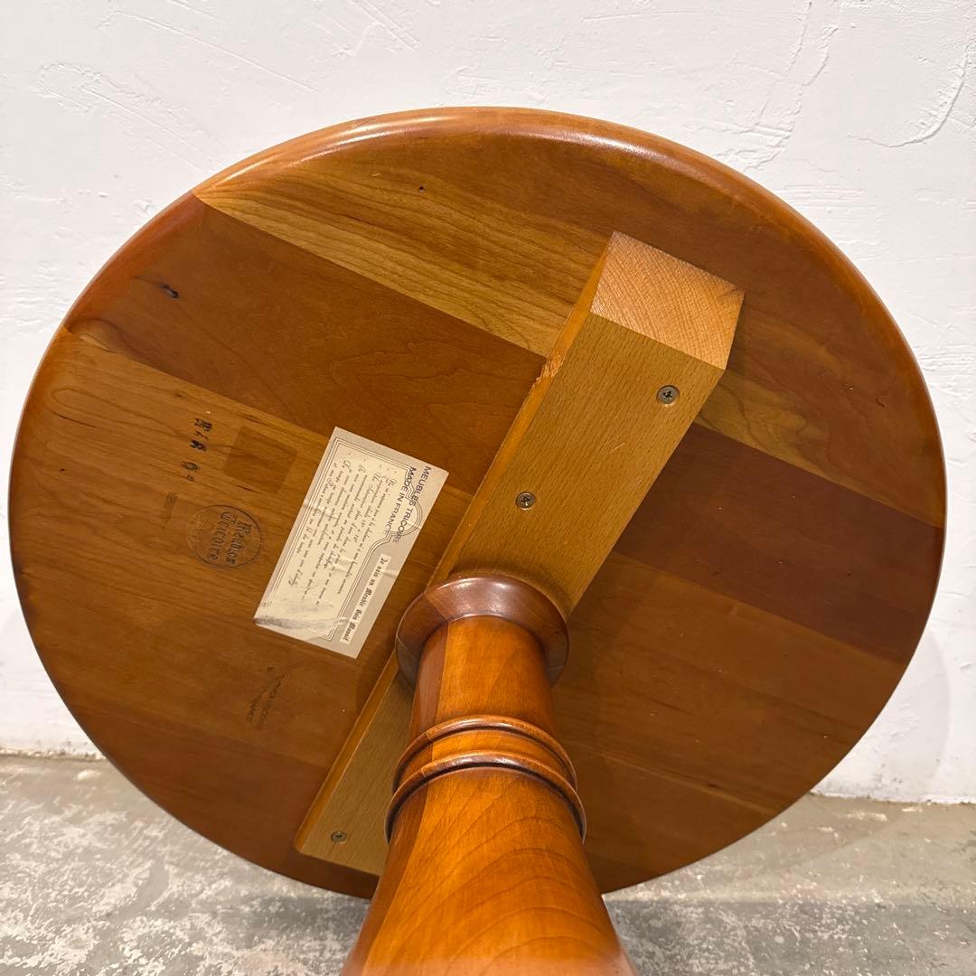 ヴィンテージ　コーヒーテーブル　木製サイドテーブル　フランス