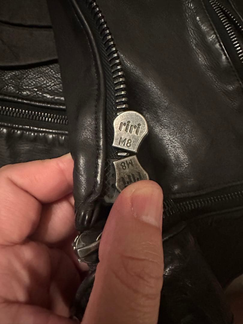 アタッチメント　ライダース　サイズ2 カーフレザー　ATTACHMENT