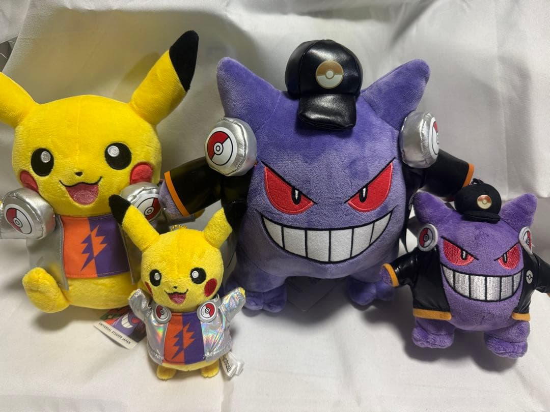 USJ 限定　ポケモン　DJピカチュウ•DJゲンガー　ハロウィン　4点セット