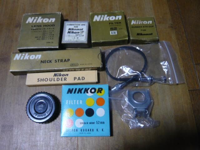 NIKKOR Nikomatフィルム一眼レフカメラ＆レンズ＋取扱説明書