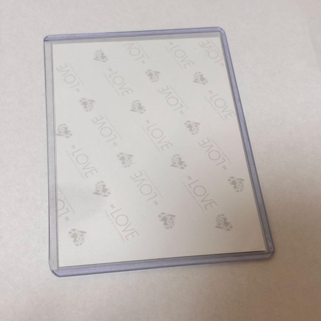 = LOVE/佐々木舞香/あの子コンプレックス/直筆生写真