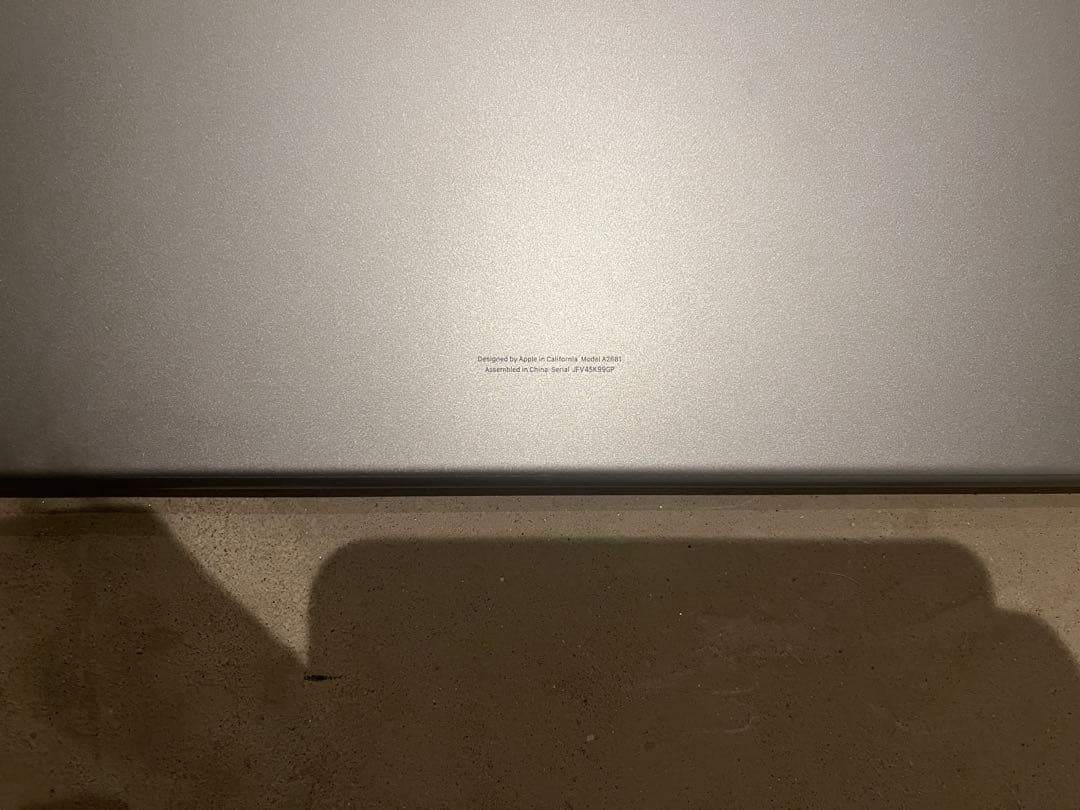 値下げ【美品】512GB MacBookAirM2 13.6インチスペースグレイ