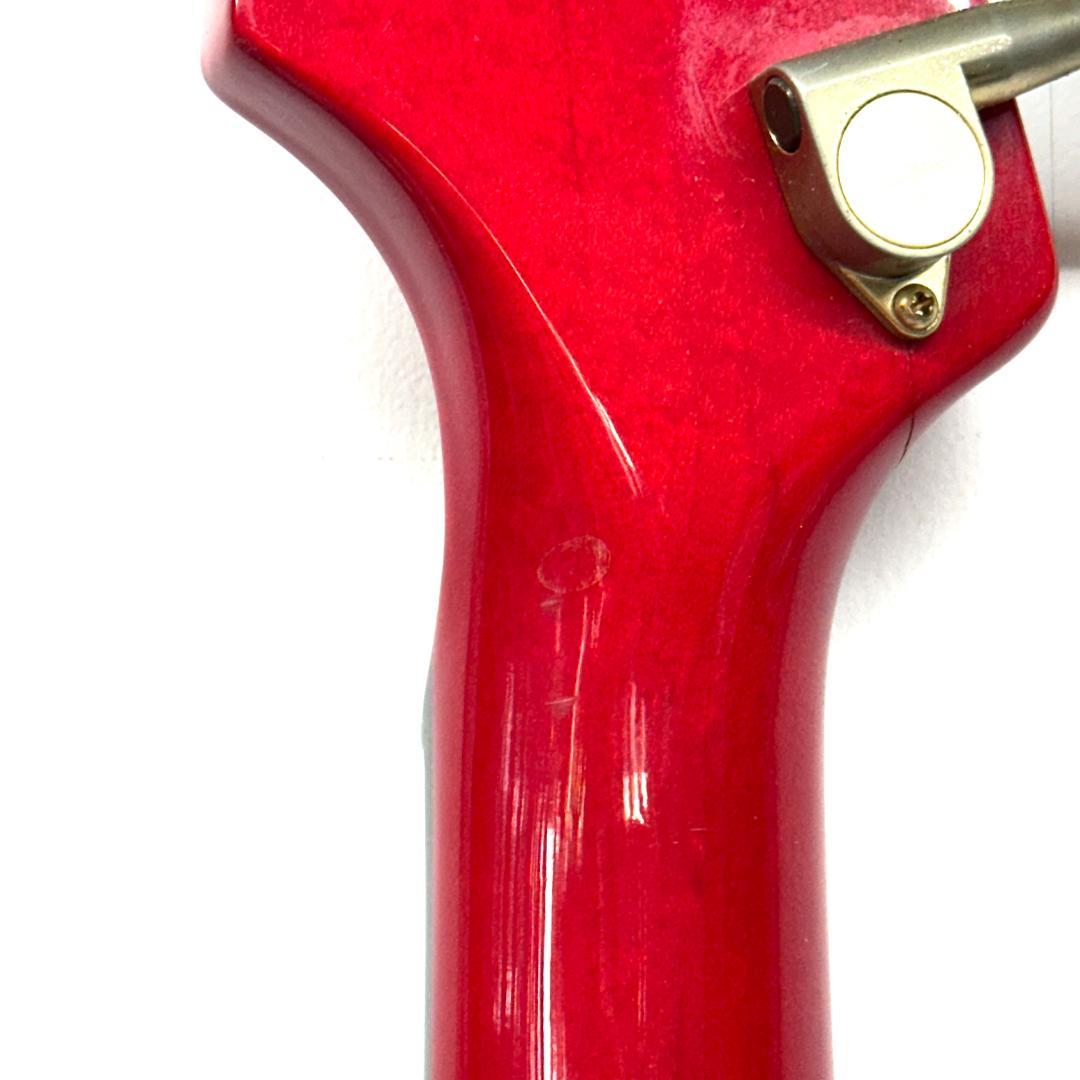 中古 FERNANDES フェルナンデス ベース 赤 レッド