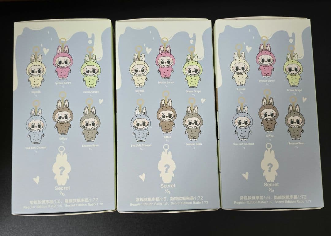 正規品・未開封LABUBU ラブブ EXCITING MACARON 3ピース