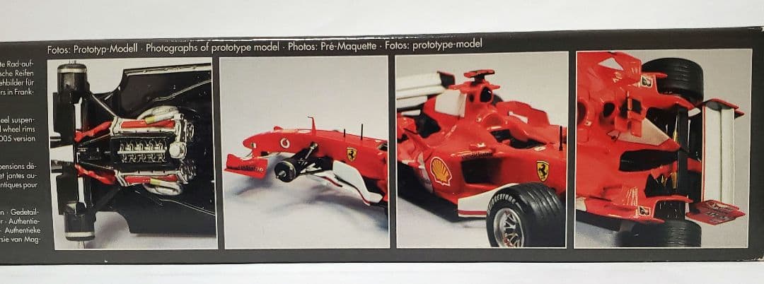 レベル フェラーリF2005 マルボロデカール付き 1/24 未組立中古品