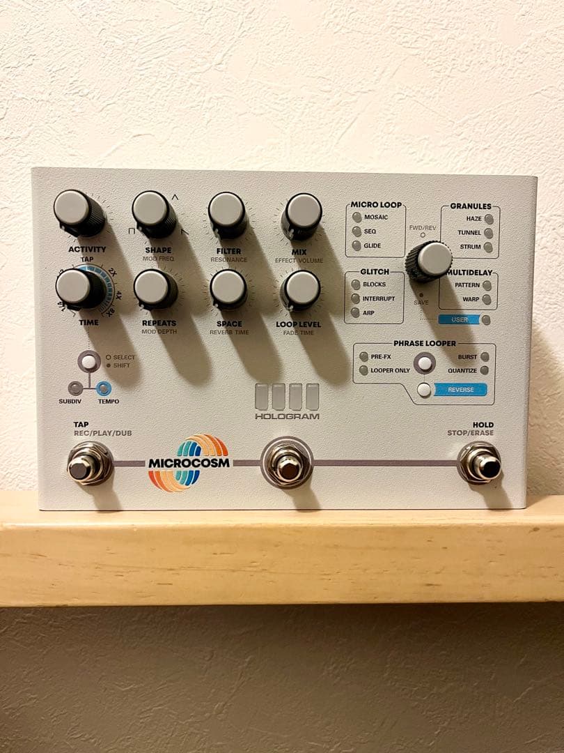 hologram microcosm グラニュラー&ループエフェクター