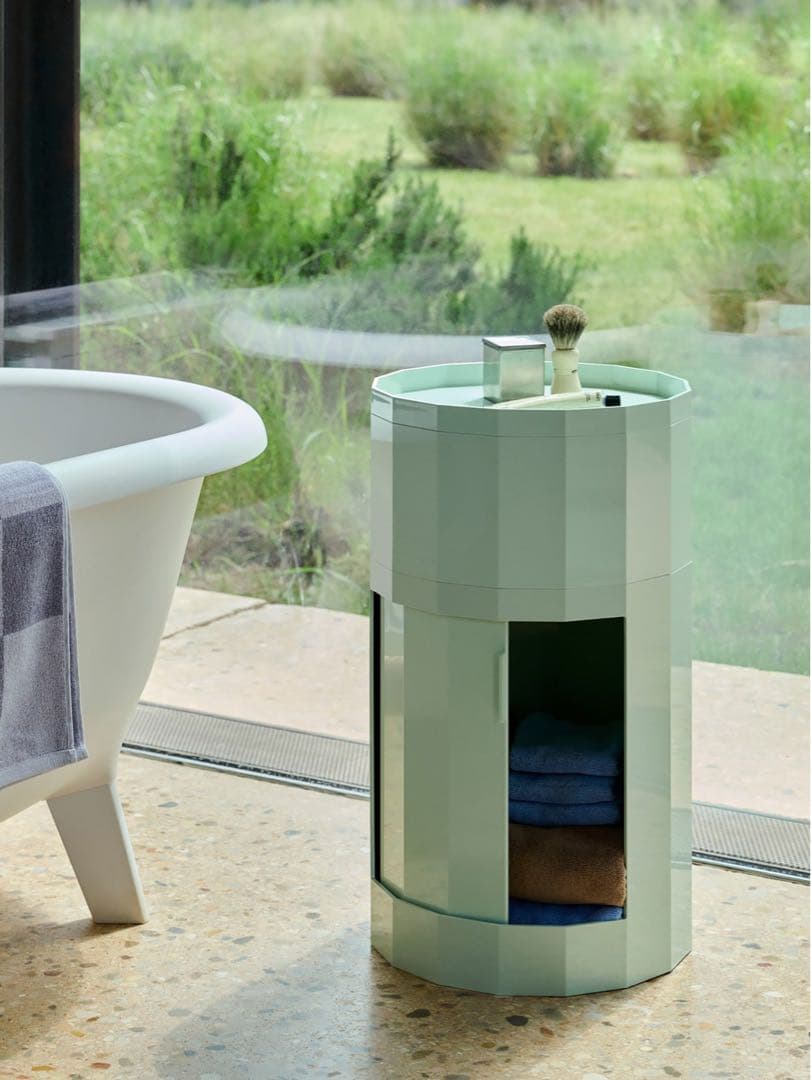 新品未使用 HAY FACET CABINET HIGH ミスティブルー