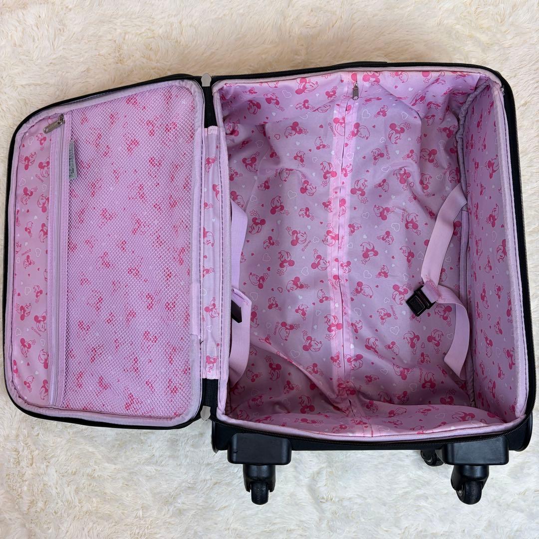 送料無料 ミニーちゃんキャリーケース ディズニー スーツケース 鞄 バッグ