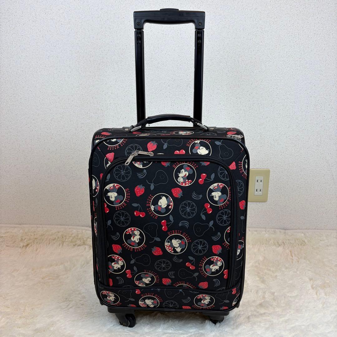 送料無料 ミニーちゃんキャリーケース ディズニー スーツケース 鞄 バッグ