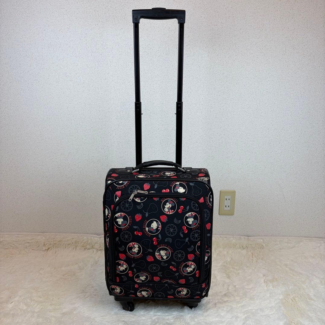 送料無料 ミニーちゃんキャリーケース ディズニー スーツケース 鞄 バッグ