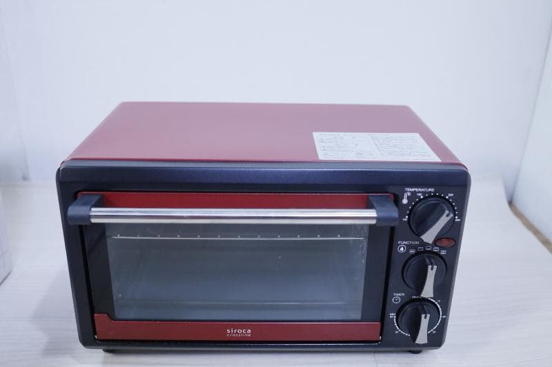 未使用・保管品◆siroca コンベクションオーブン　レッド