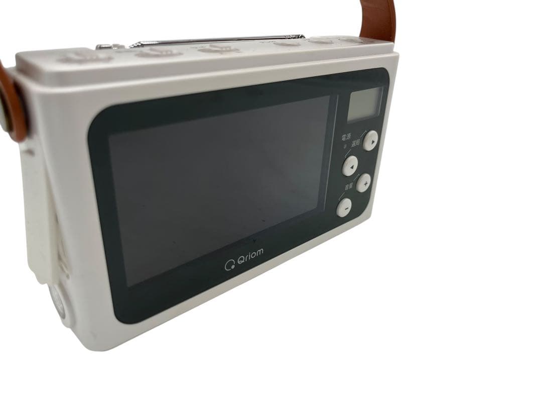 Qriom 手回し充電テレビラジオ ポータブルテレビ JYTM-RTV430