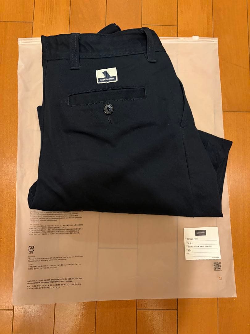 パンツ descendant DC-3 TWILL TROUSERS