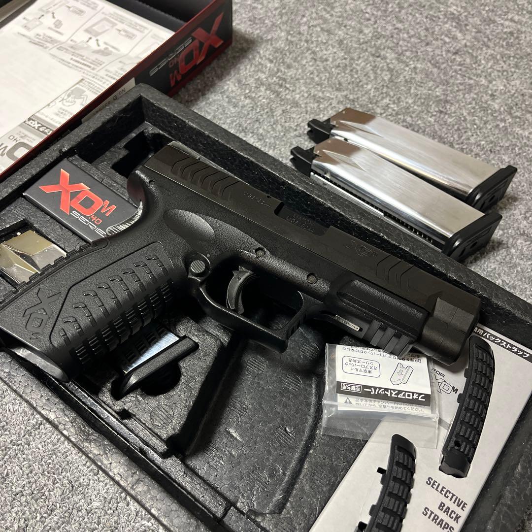 東京マルイ XD-M 4.0 ガスガン ブラック 予備マガジン2個