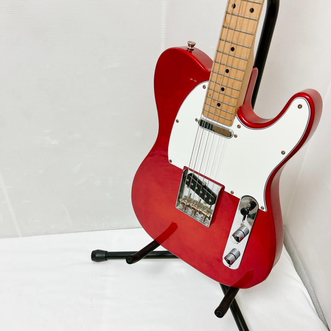 美品 Bacchus バッカス Telecaster テレキャスター レッド 赤