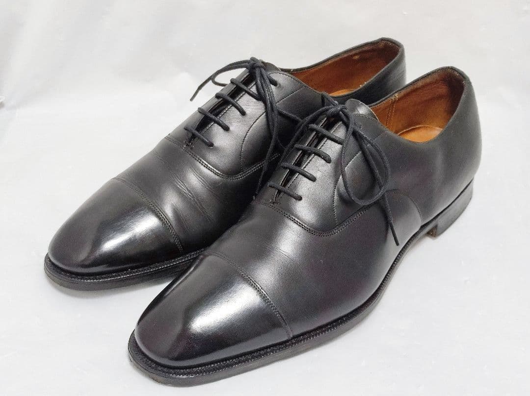 church's 旧チャーチ ストレートチップ 内羽根 革靴 10D 3都市