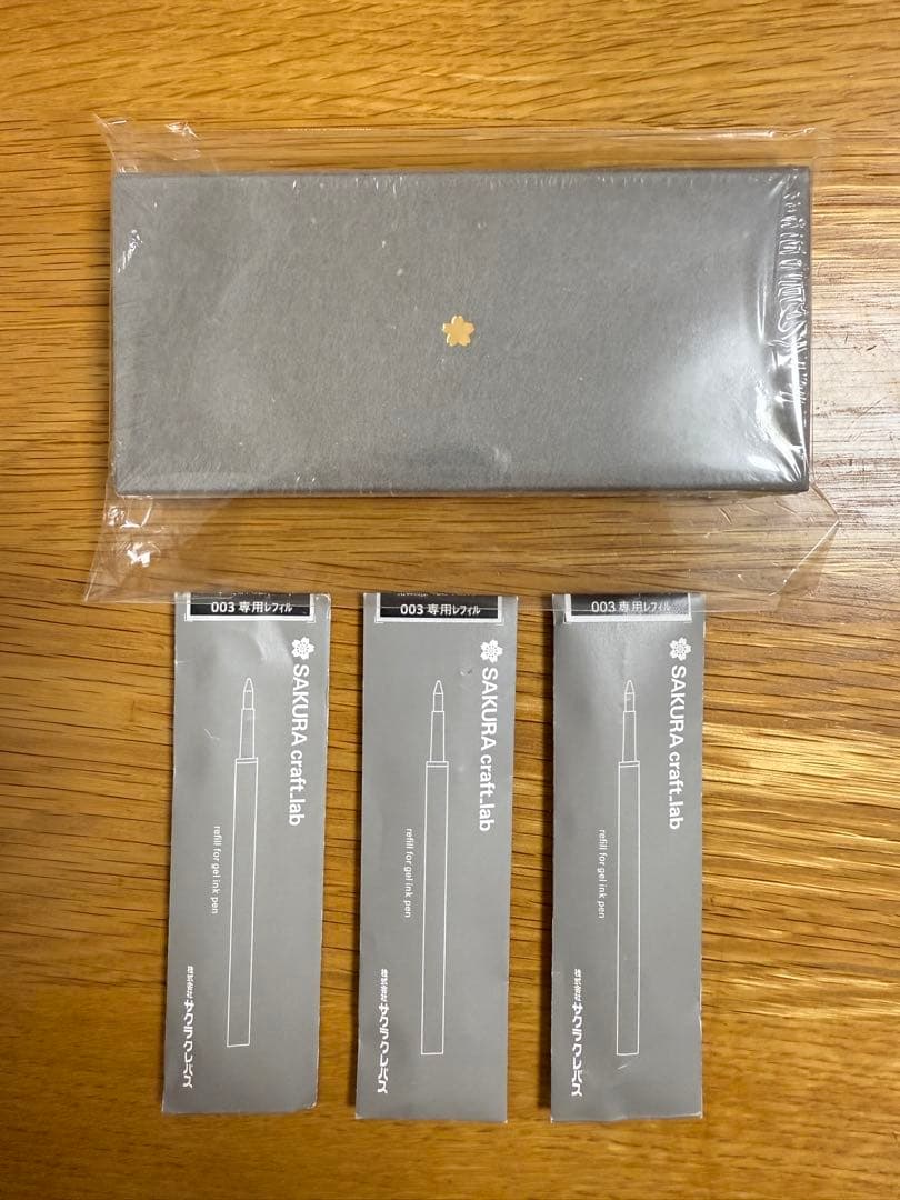 サクラクレパス クラフトラボ 003 ゴールド 専用レフィル ブラック3本