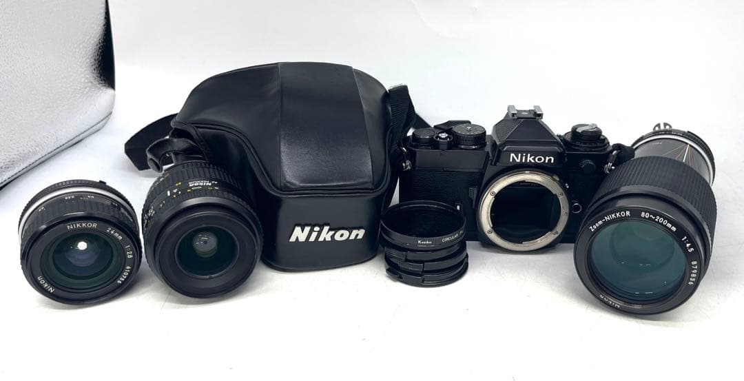 美品　NIKON FE 本体　レンズ3点セット