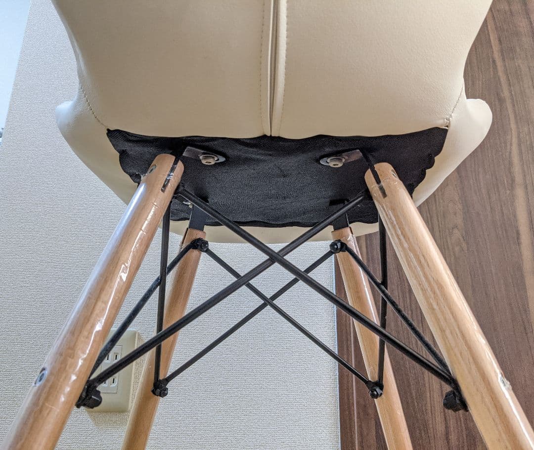 【セット】ナフコ　ダイニングテーブル ＋ 椅子2脚