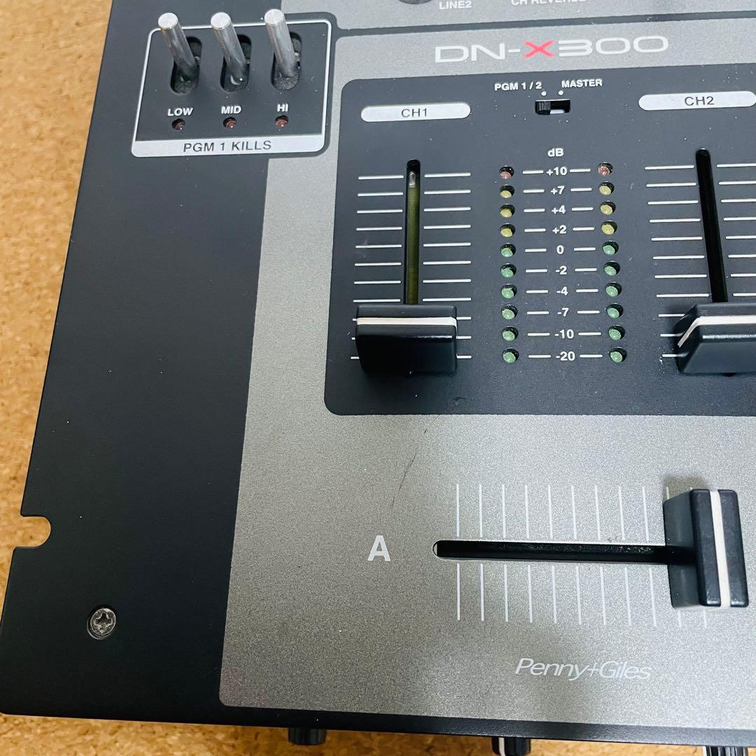 美品　DENON DN-X300　DJミキサー アダプター付