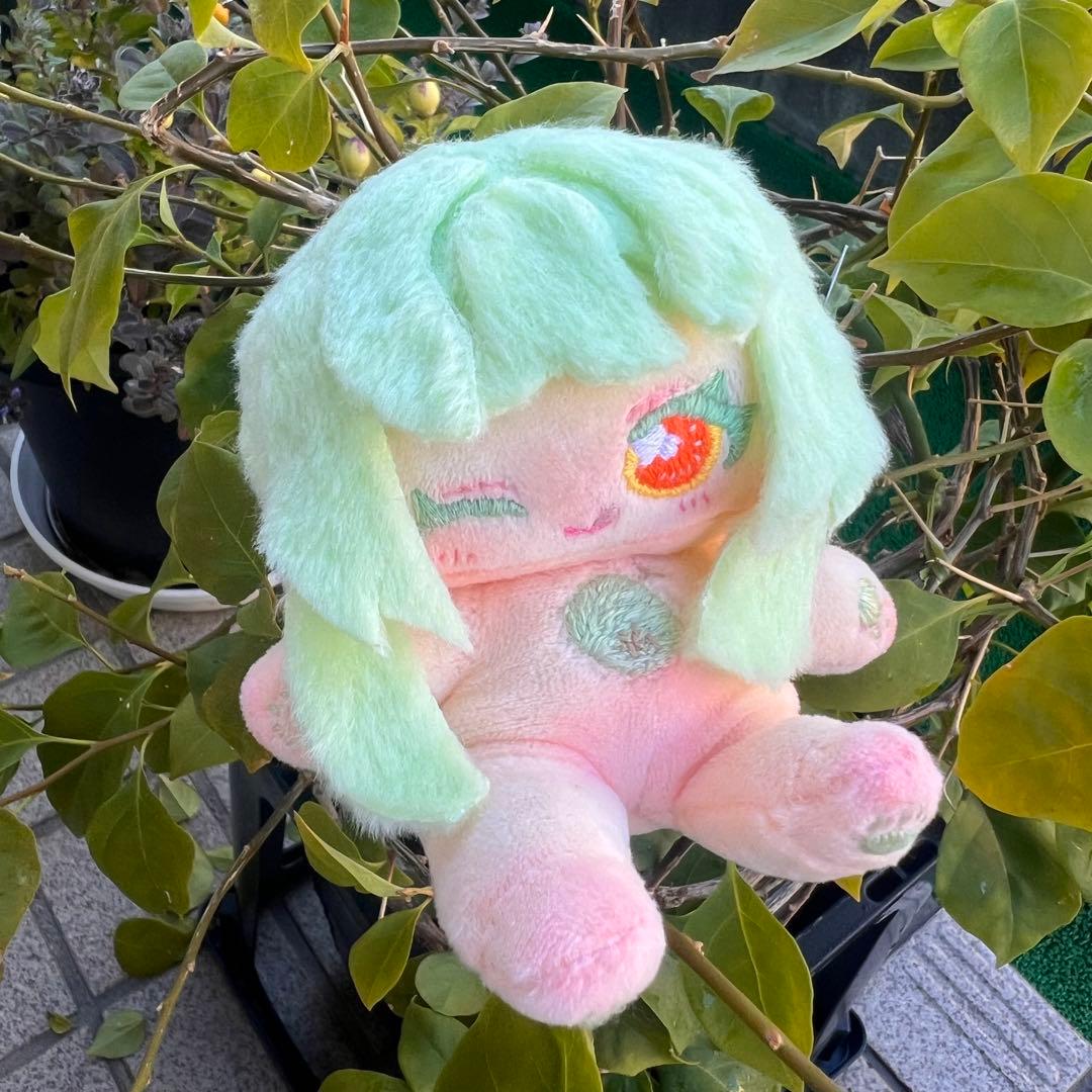 H*o様 自作ぬい 夕飯めろんちゃん 無属性ぬいぐるみ