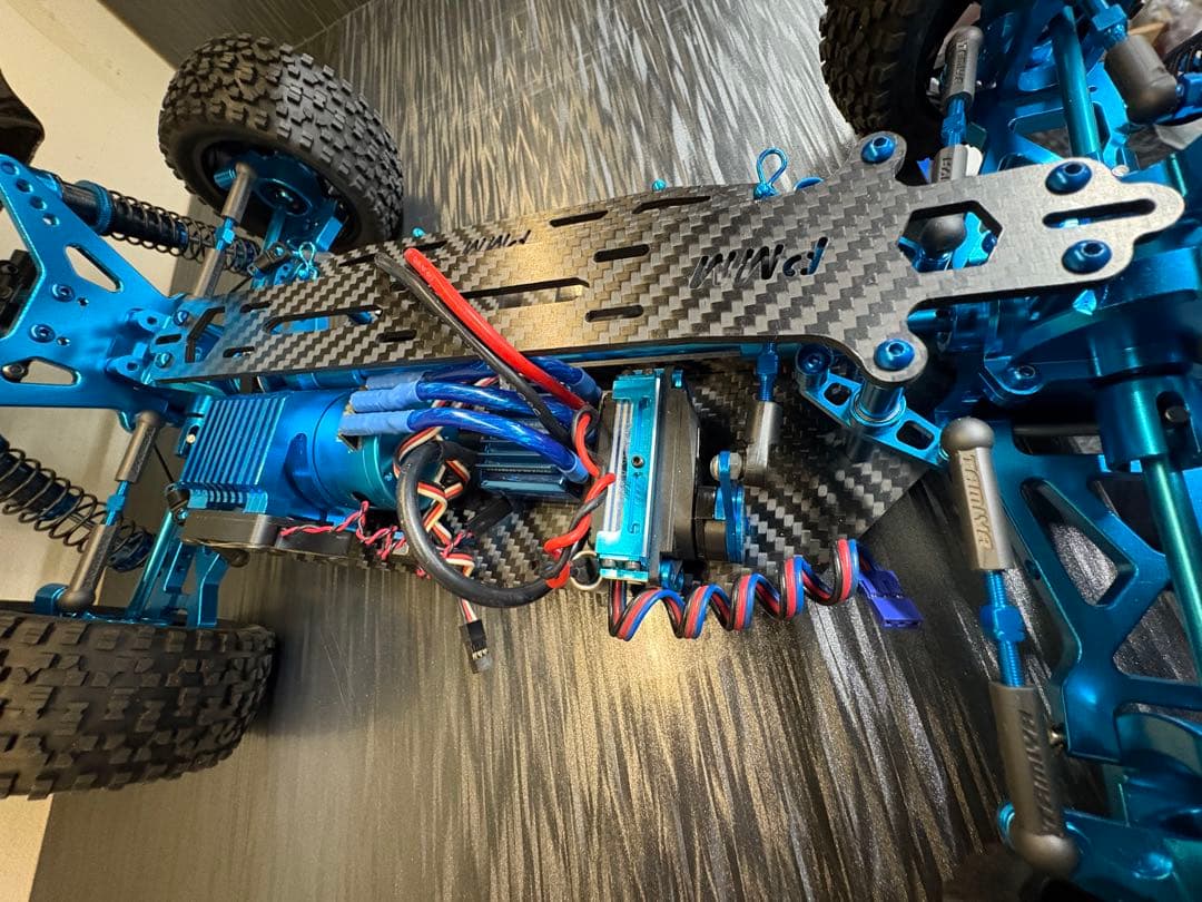 タミヤTT02B カスタム　カーボンシャーシ