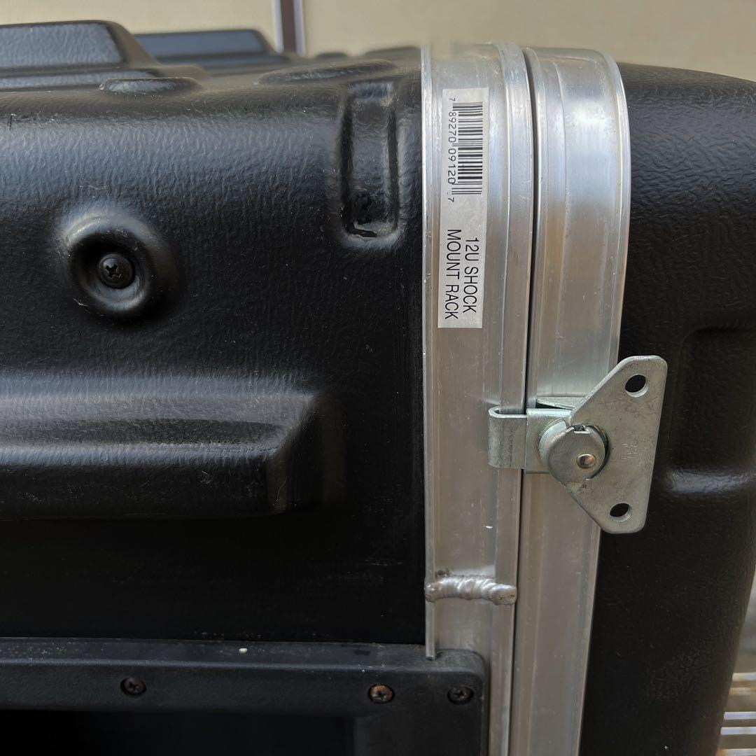 専用SKB 12U SHOCK MOUNT RACK ラックケース①