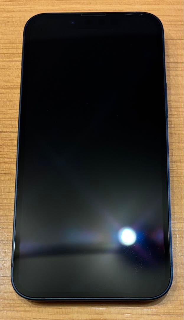 iPhone 13 mini ミッドナイト 本体一式(新品ガラスフィルム別添)