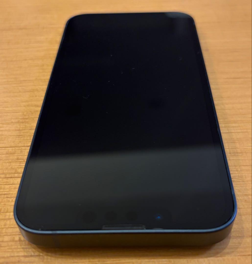 iPhone 13 mini ミッドナイト 本体一式(新品ガラスフィルム別添)
