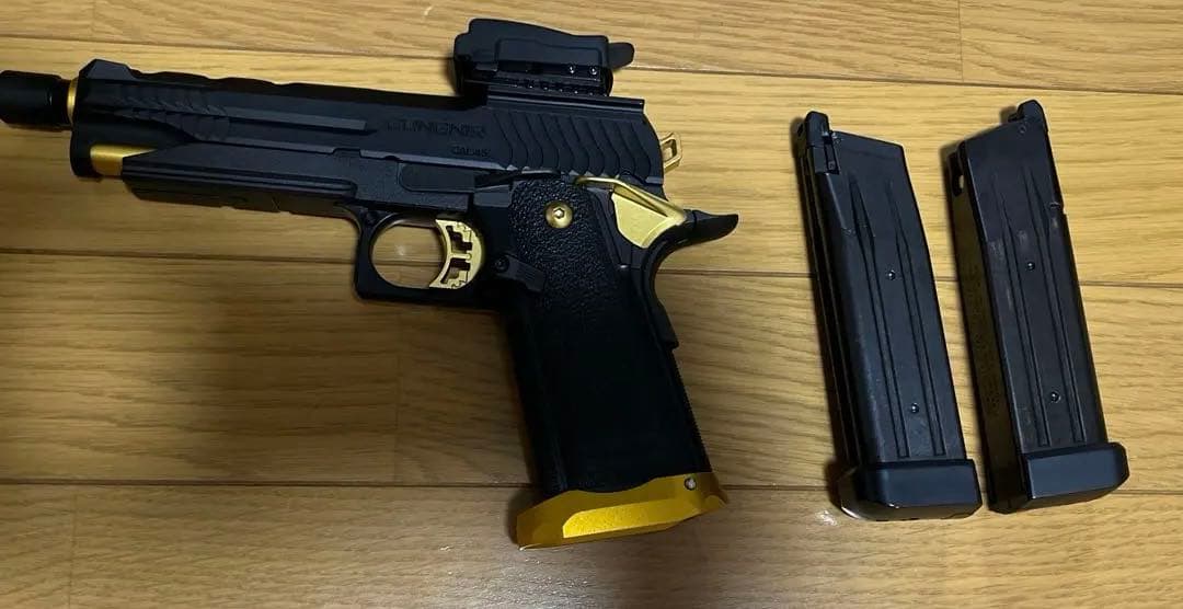 東京マルイ ハイキャパゴールドマッチ カスタム