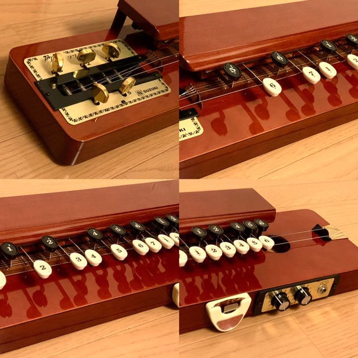 電気大正琴・アンプ付き（砂丘ソプラノ・鈴木楽器）