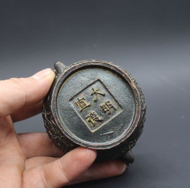 骨董雑品コレクションアンティーク香炉双鳳香炉仏堂奉納工芸品置物