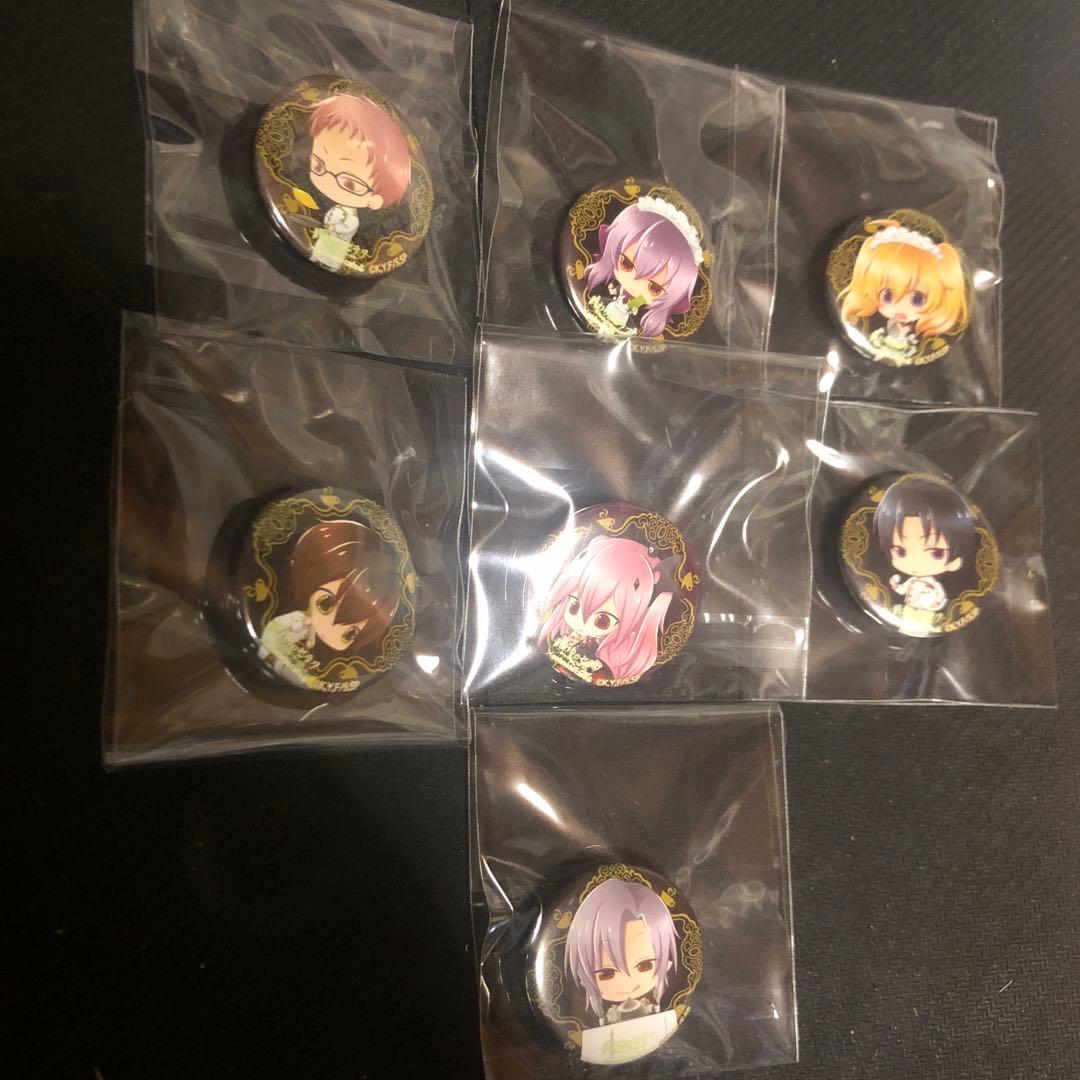 貴重　終わりのセラフ　アニメイトカフェ　缶バッジ