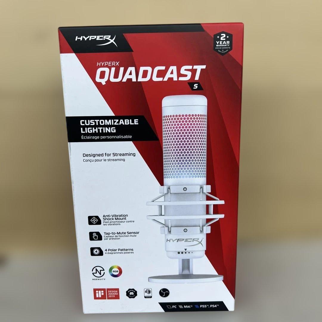 601226 HyperX QuadCast S スタンドアロンマイク