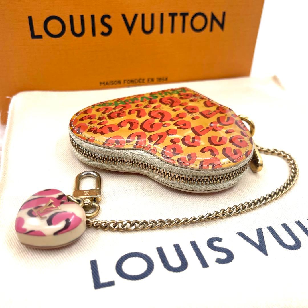 ルイヴィトン　ヴェルニ　レオパード　ポルトモネクール　ケース　小銭入778