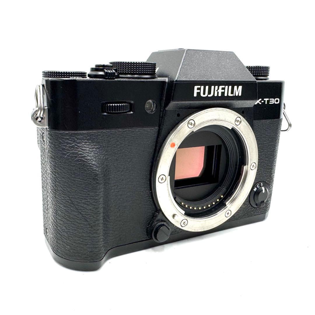 美品 FUJIFILM フジフィルム ミラーレス X-T30 ブラック