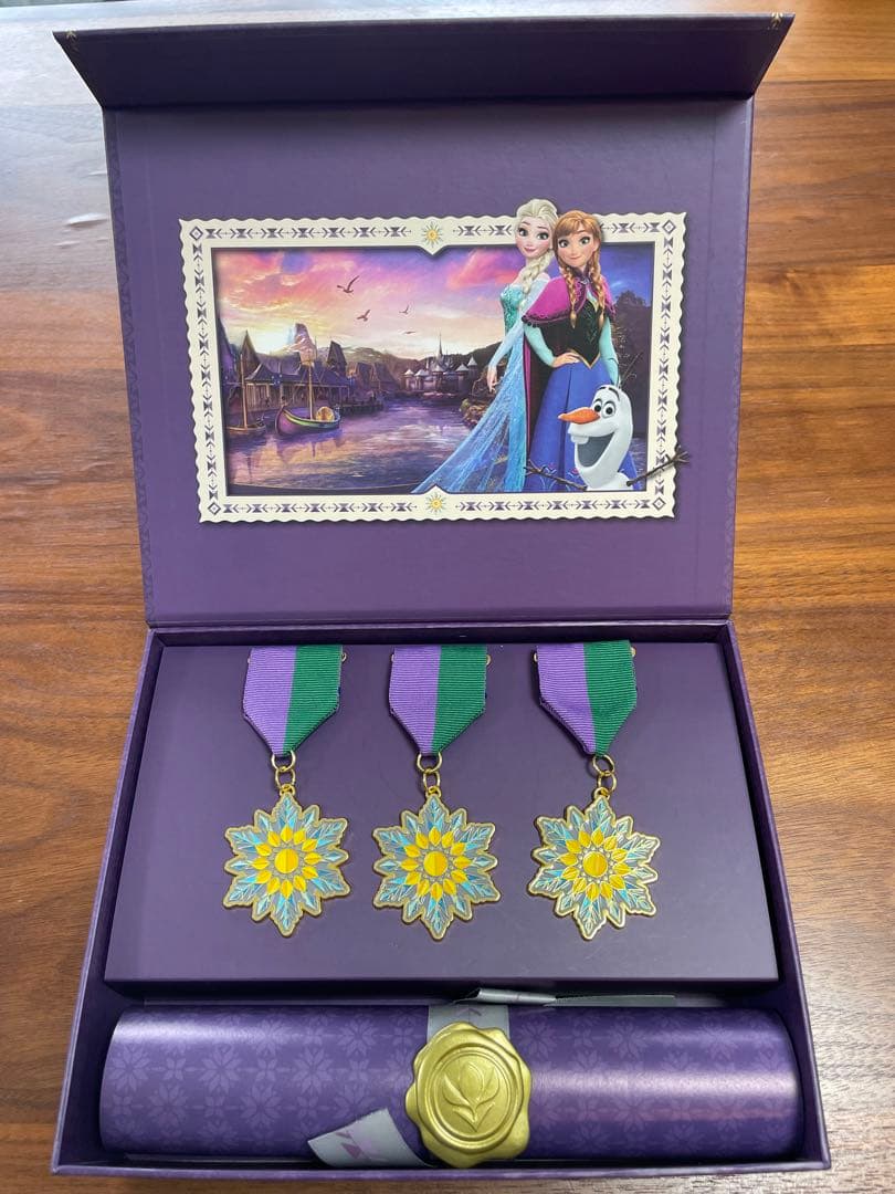 限定　非売品　香港ディズニー FROZEN アナ雪 エルサ アナ　ピン3セット