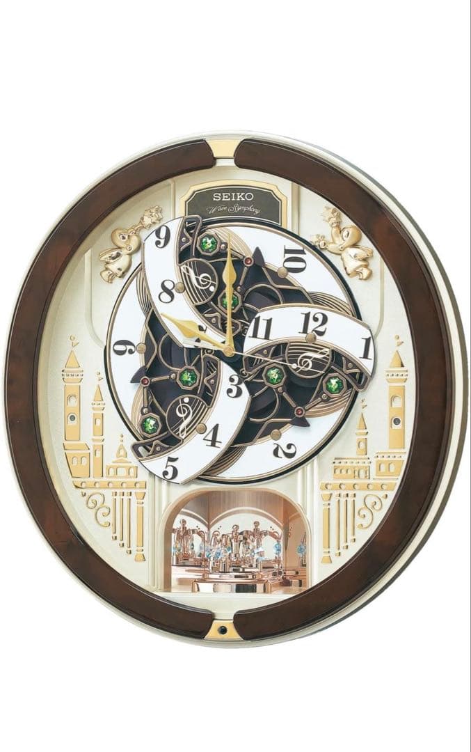 SEIKO 音楽モチーフ 掛時計 RE579B