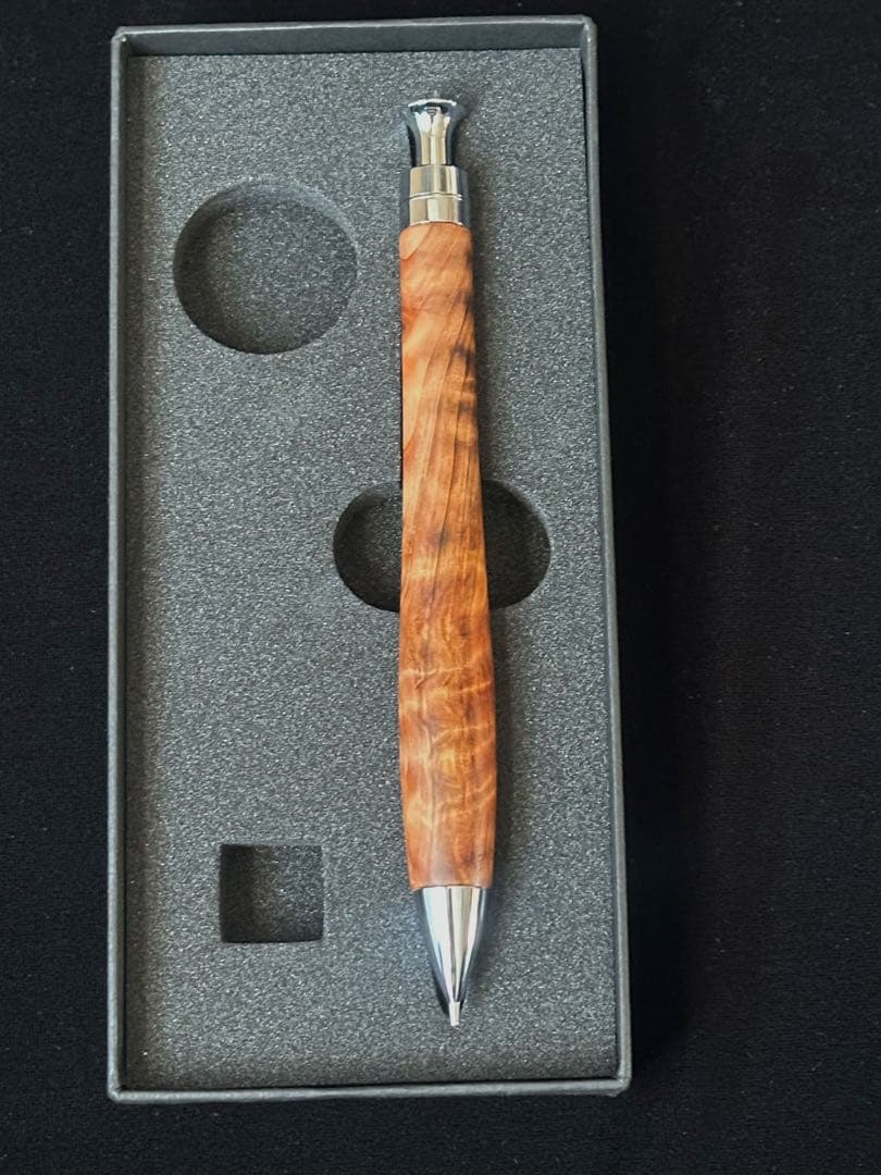 こぶた工房シャープペンシル 屋久杉極上杢0.5mm