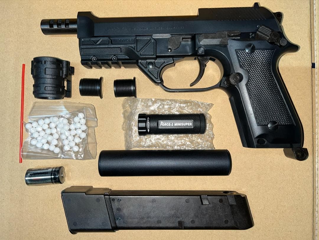 マルゼン M93R-FS スペシャルフォース 18歳以上 固定スライドガスガン