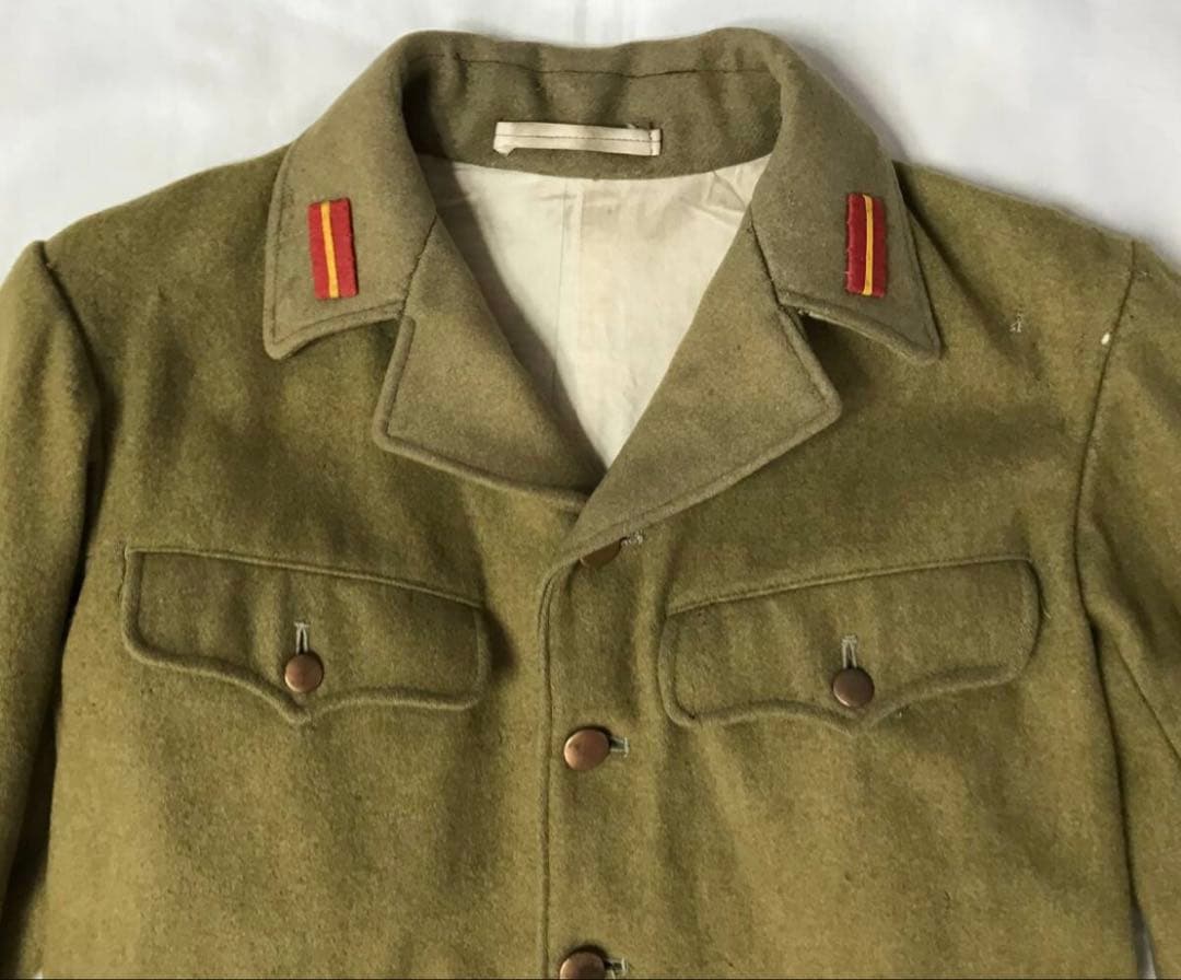 日本軍　日本陸軍　昭和五年式軍衣　昭五式軍衣　開襟改造　服　軍服　実物