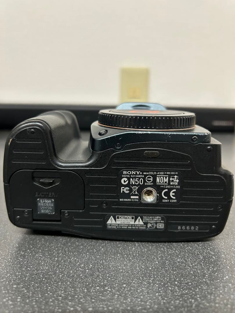 SONY α100 デジタル一眼レフカメラ　レンズ4個セット