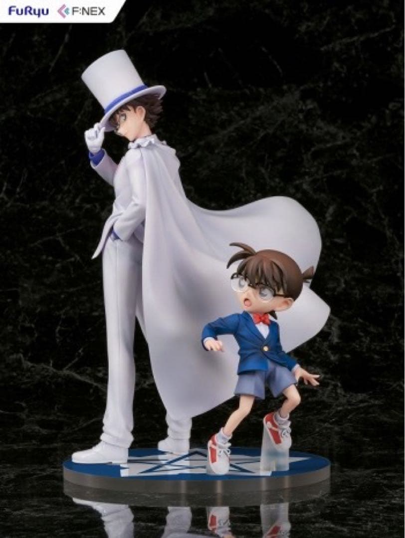 名探偵コナン 江戸川コナン＆怪盗キッド 1/7 フィギュア