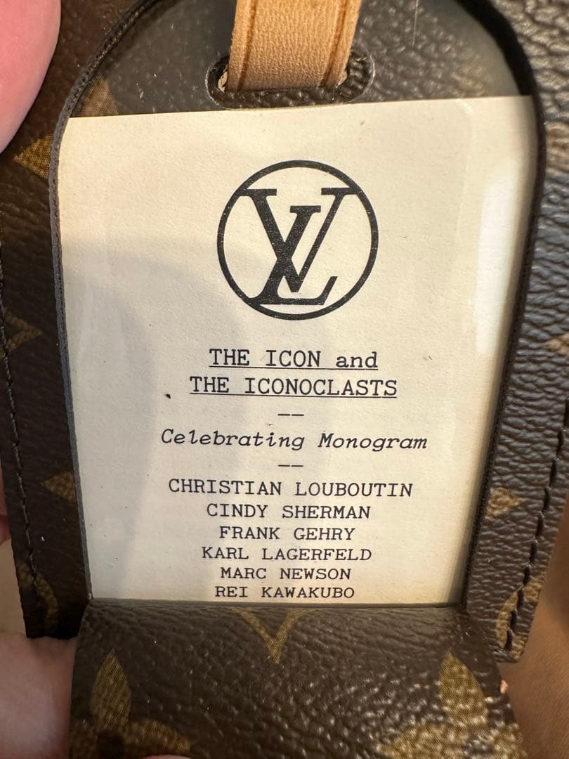 ルイ・ヴィトン ラゲージタグ(ガーメンドバッグ付)