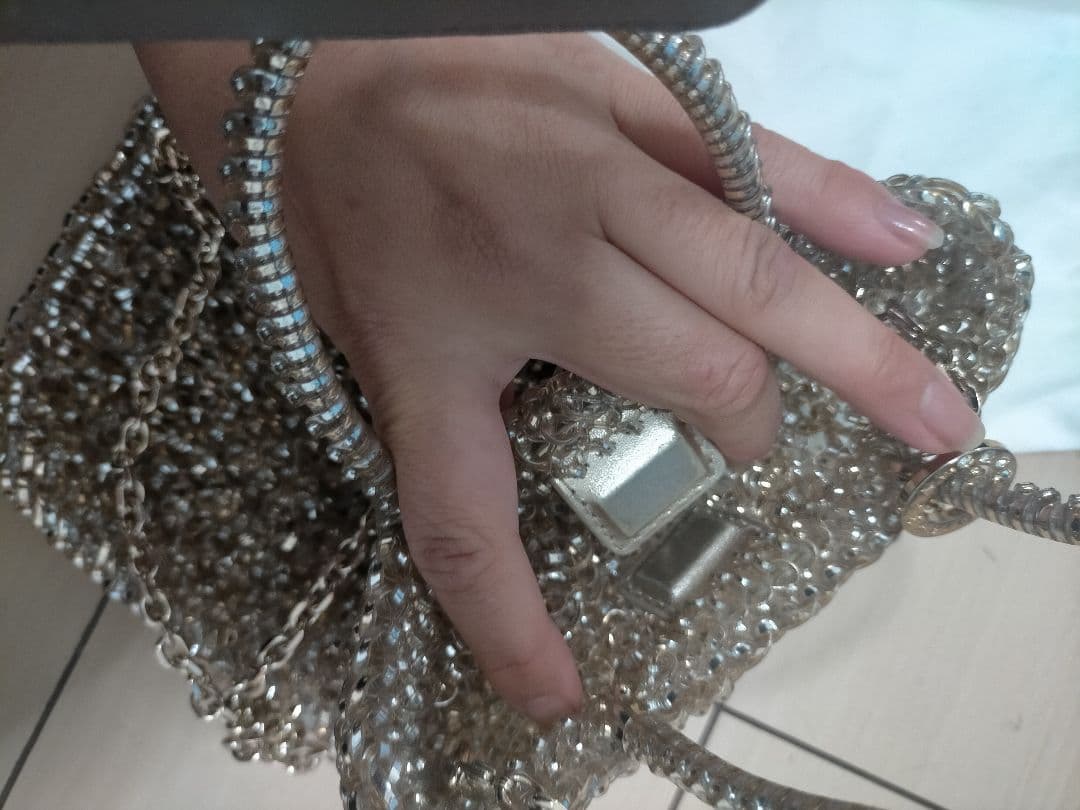 ANTEPRIMA シルバーゴールド パーティーバッグ